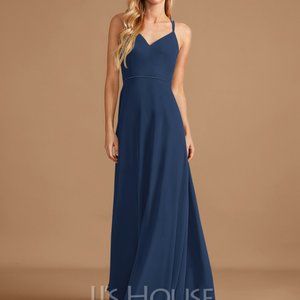 NWOT JJ's House Bridesmaid Dress - Navy 6